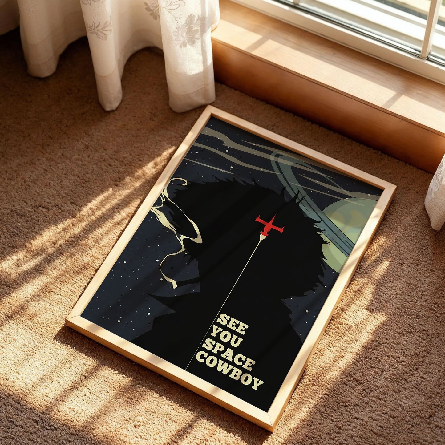 Cowboy Bebop Spike Spiegel Wall Decor