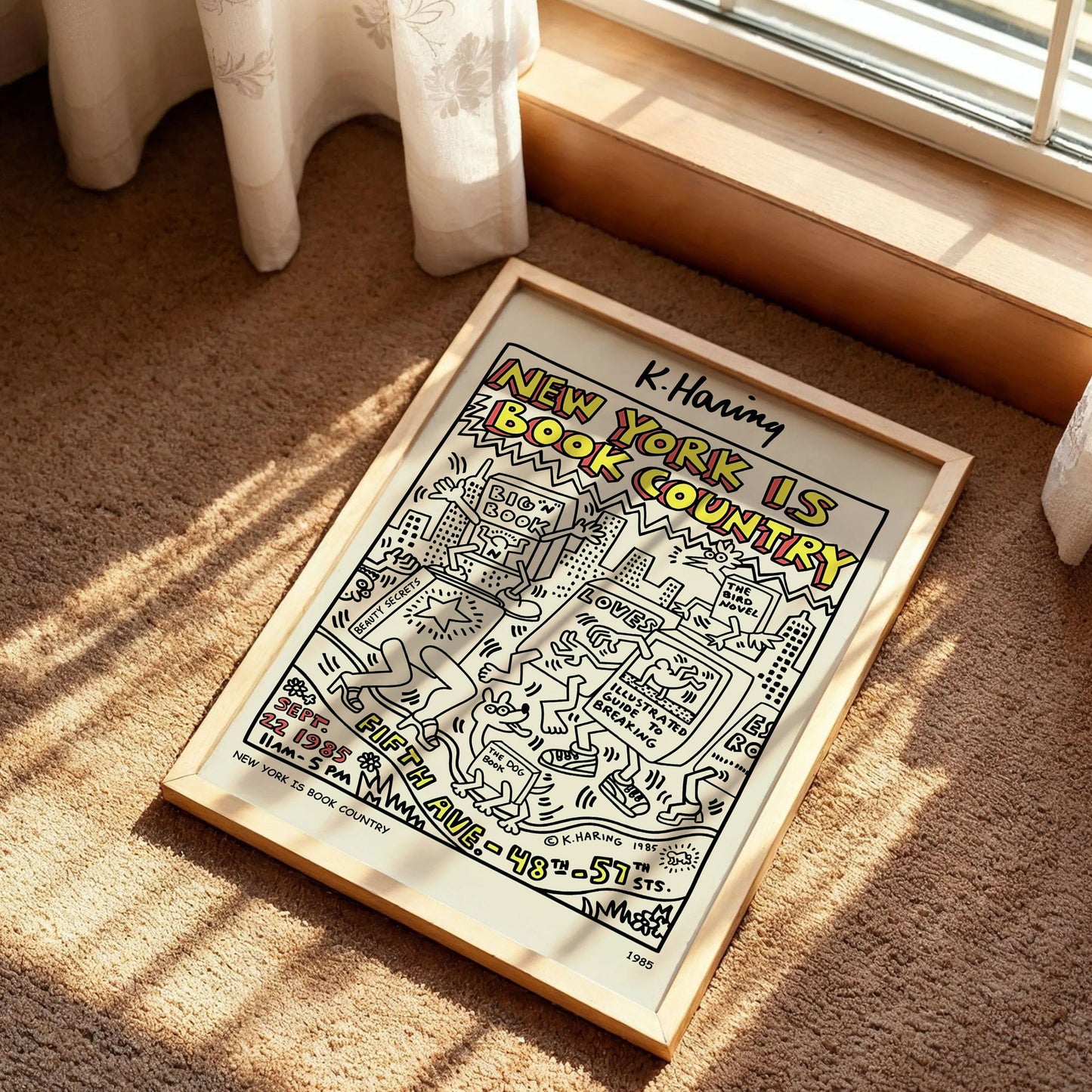 New York Is Book Country Poster