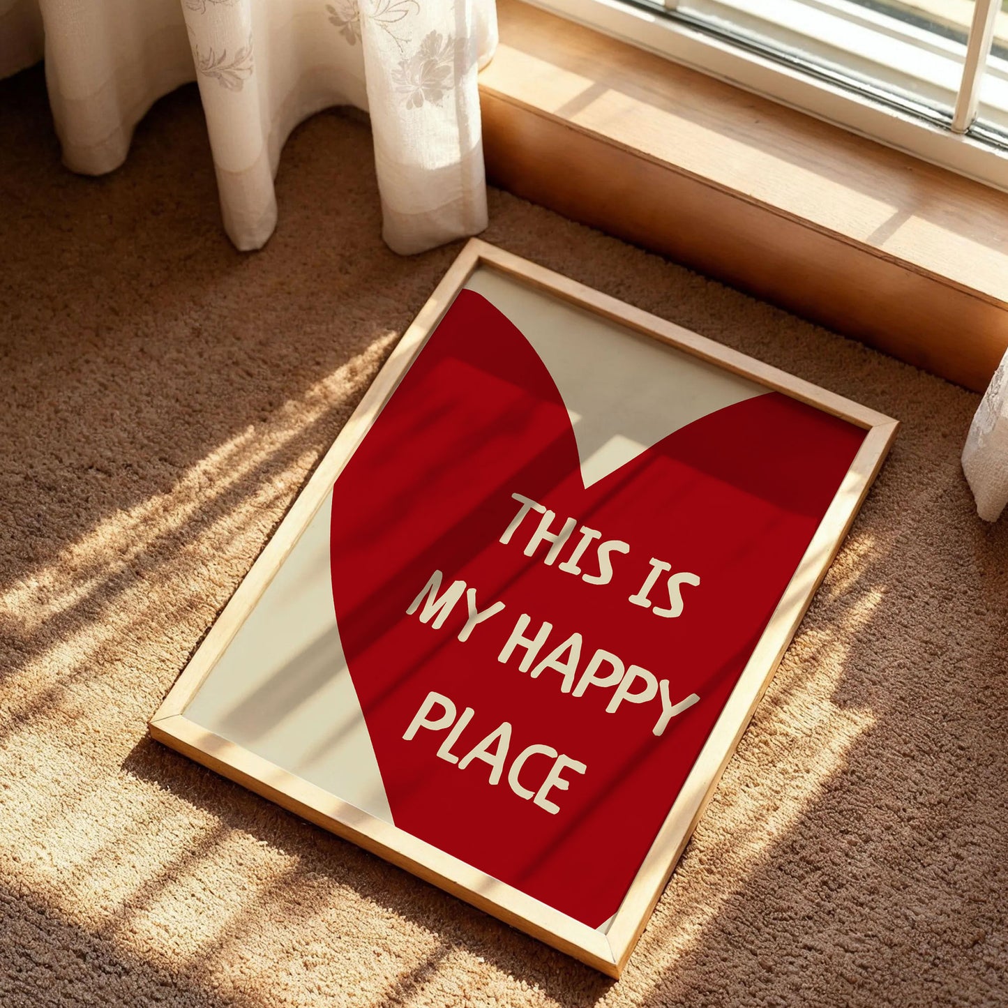 This Is My Happy Place Poster