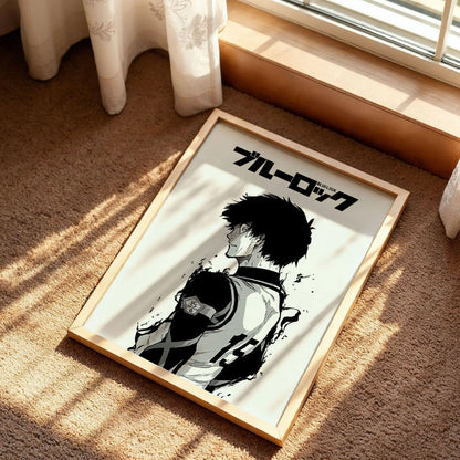 Blue Lock Isagi Yoichi Anime Poster