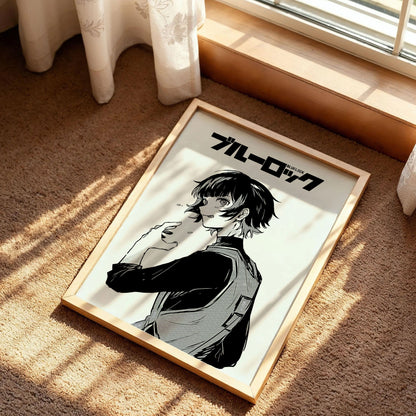 Blue Lock Meguru Bachira Wall Art
