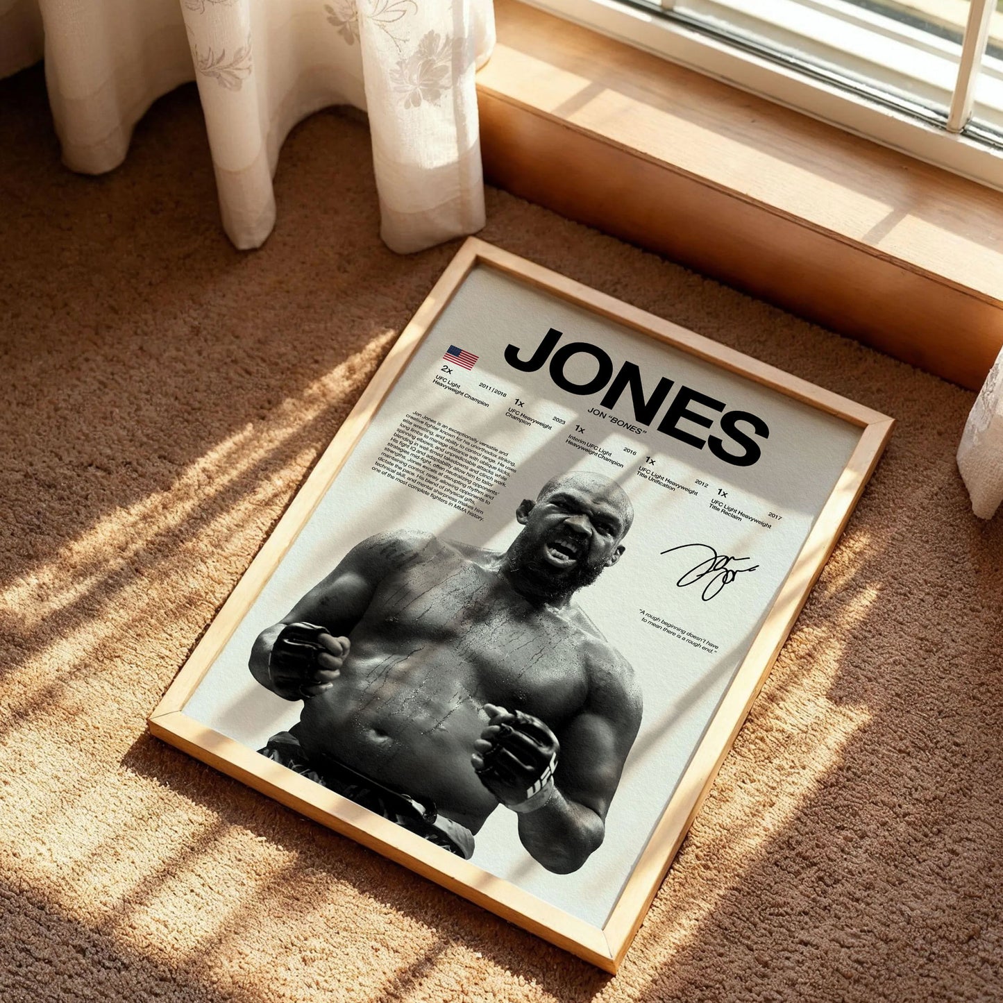 Jon Jones Poster