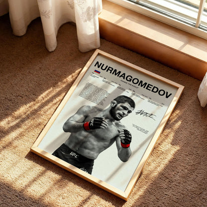 Khabib Nurmagomedov “The Eagle” Poster
