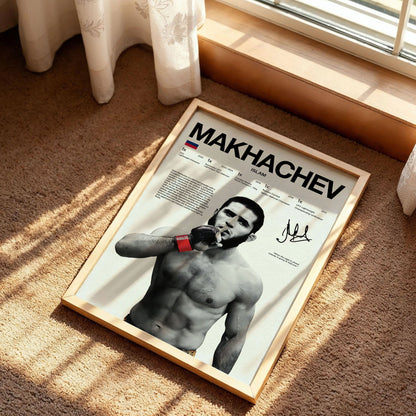 Islam Makhachev Poster