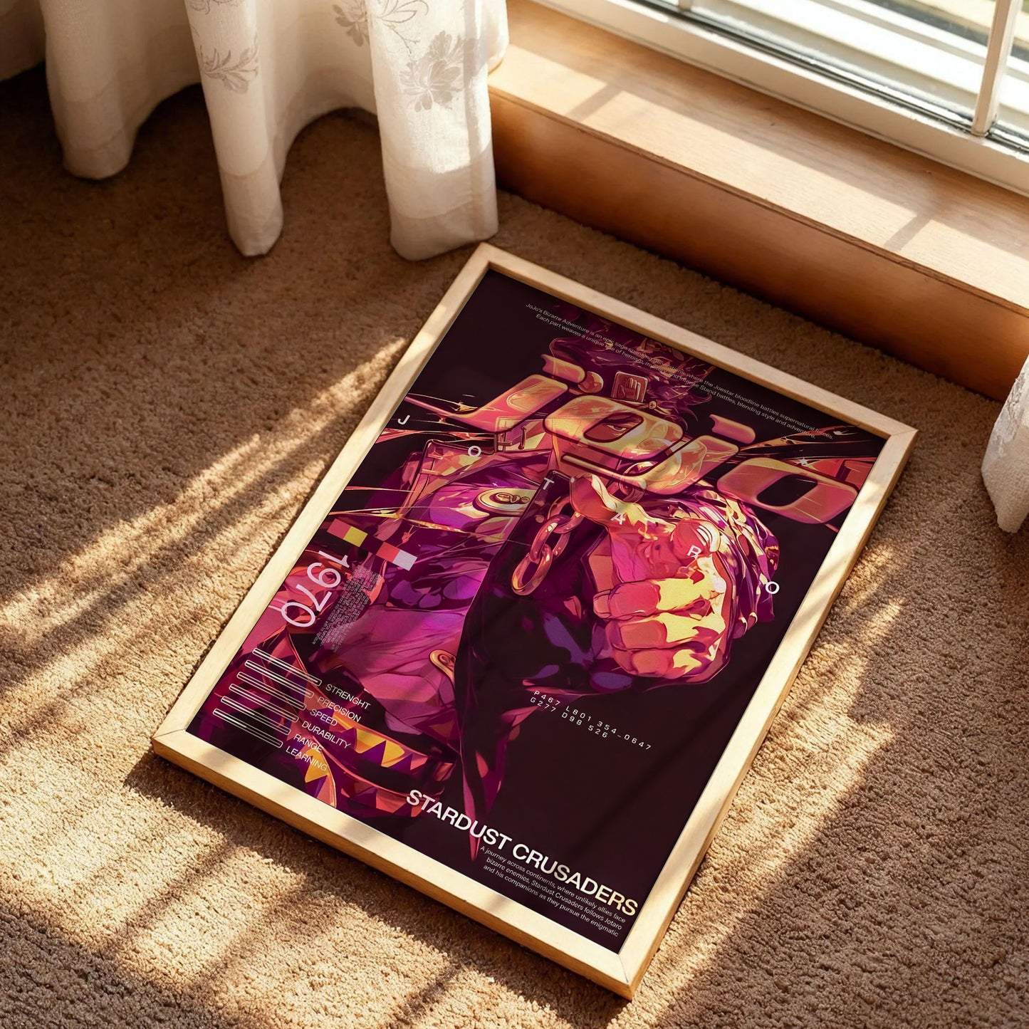 JoJo's Bizarre Adventure Jotaro Kujo Poster