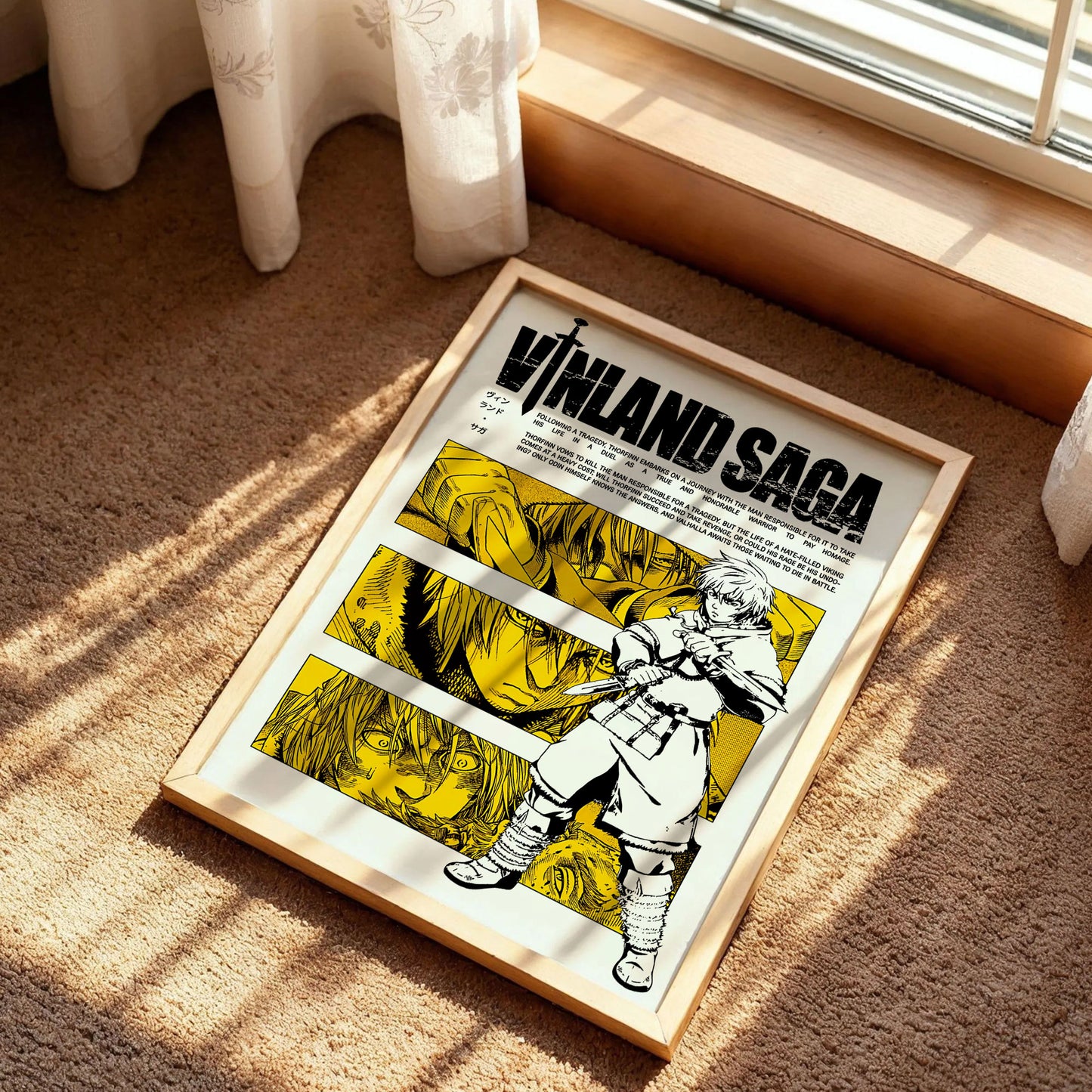 Thorfinn Anime Wall Art