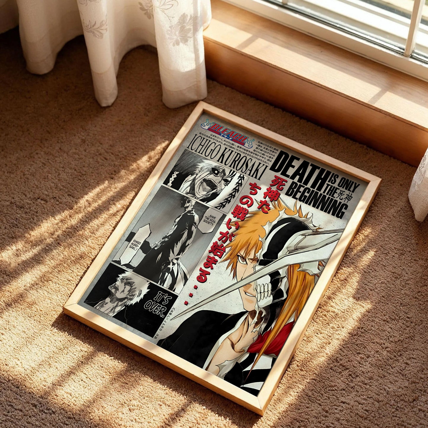 Ichigo Kurosaki Bleach Wall Art
