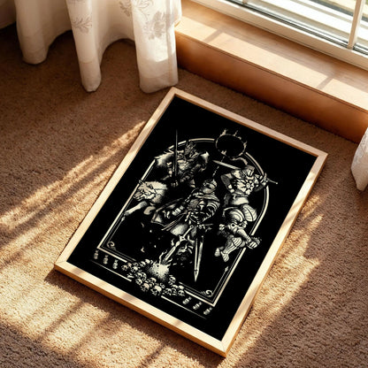 Dark Souls Game Wall Art
