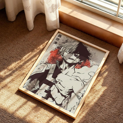 My Hero Academia Shoto Todoroki Poster
