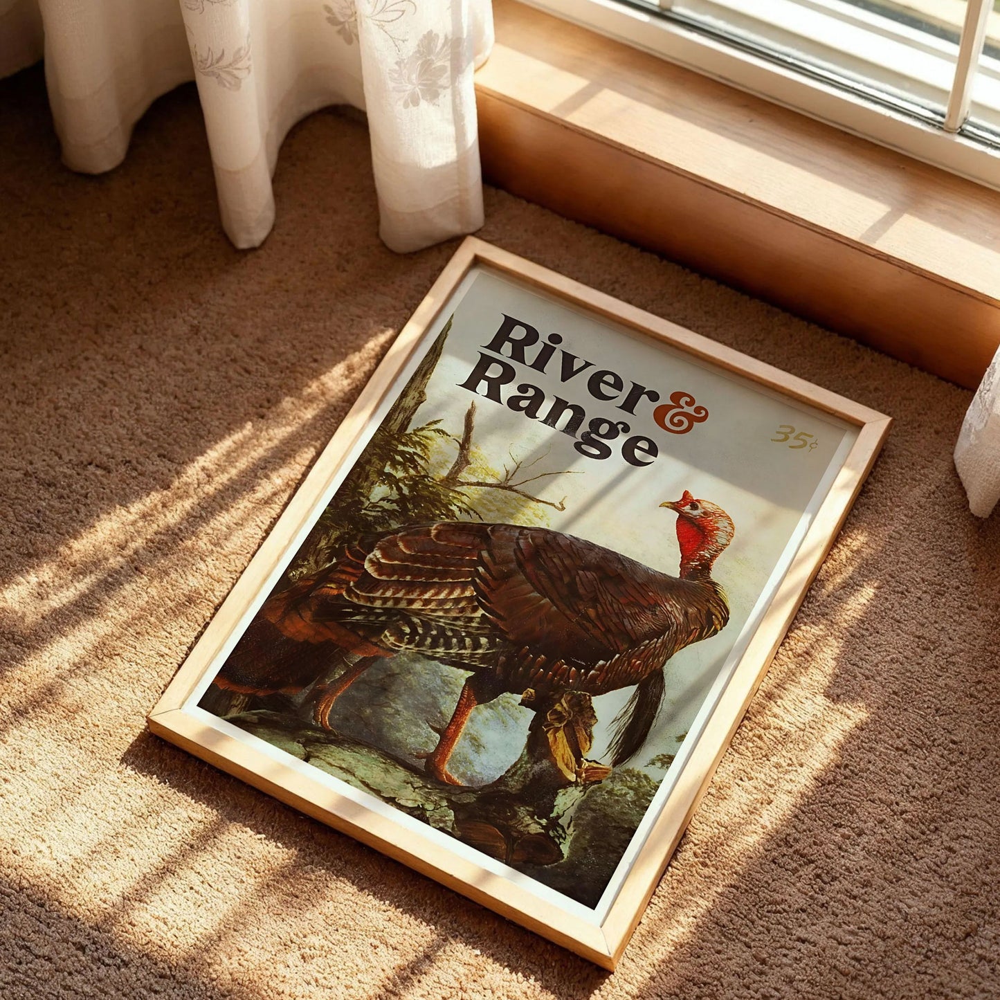 Turkey Hunting Art Print
