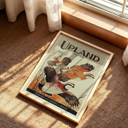 Retro Hunting Print Upland Bird Art