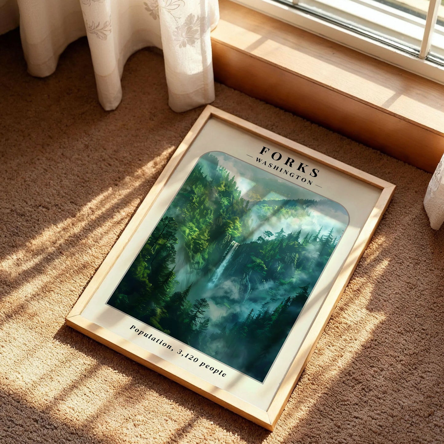 Twilight Forks Poster