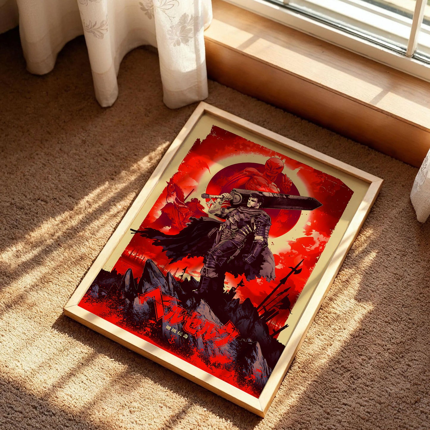 Guts Berserk Anime Poster