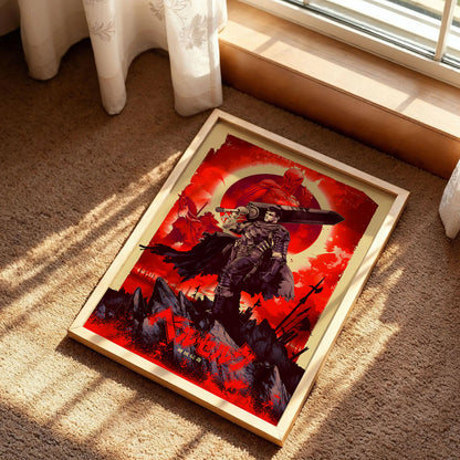 Guts Berserk Anime Poster