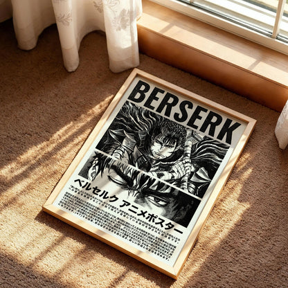 Berserk Guts Wall Art