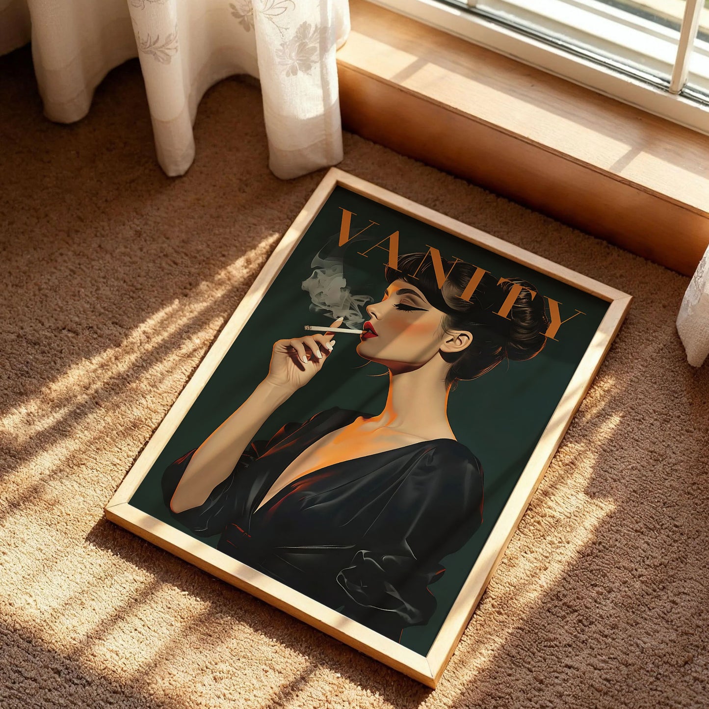 Old Vanity Fair Magazine Poster