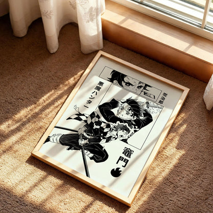 Demon Slayer Tanjiro Kamado Art