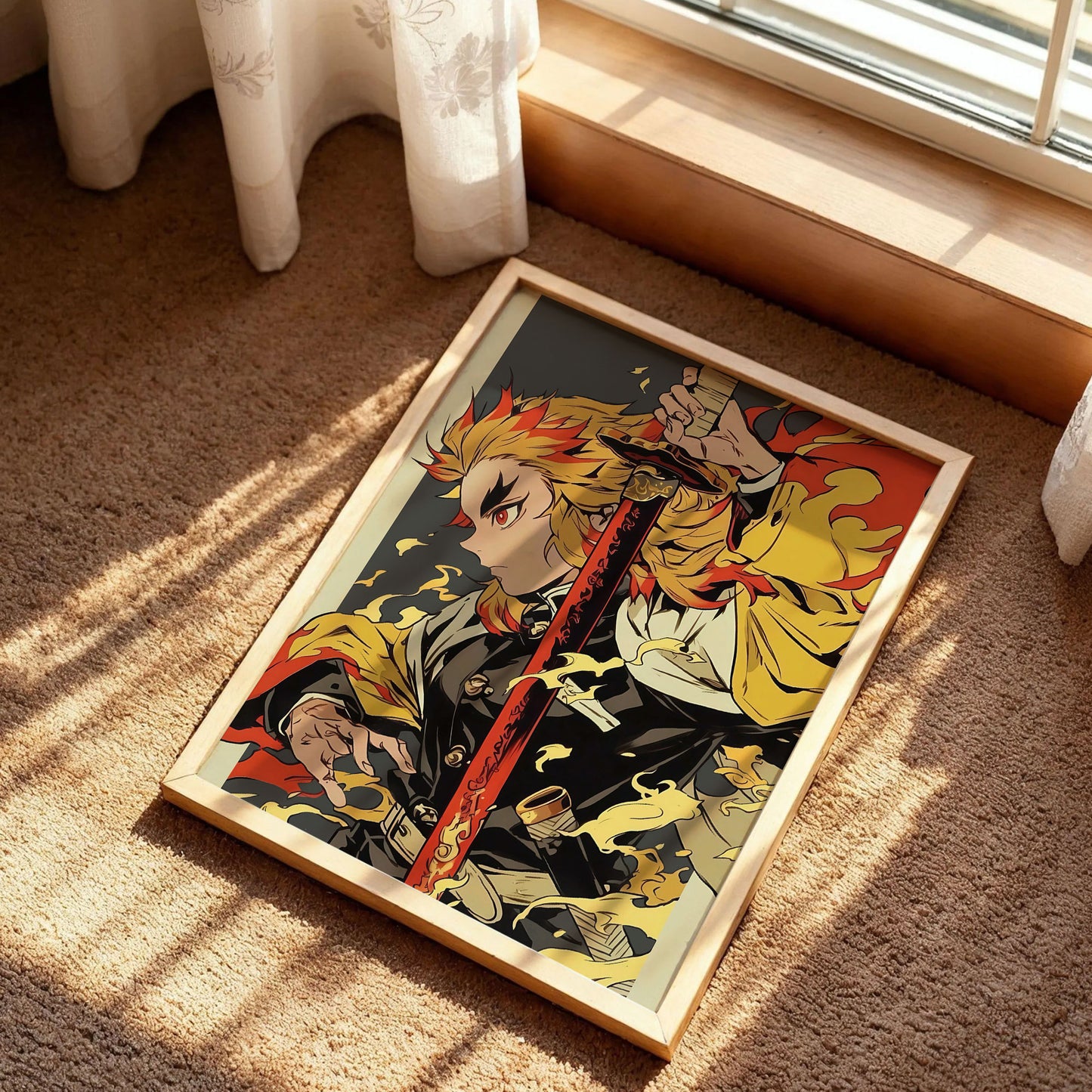 Demon Slayer Kyojuro Rengoku Poster