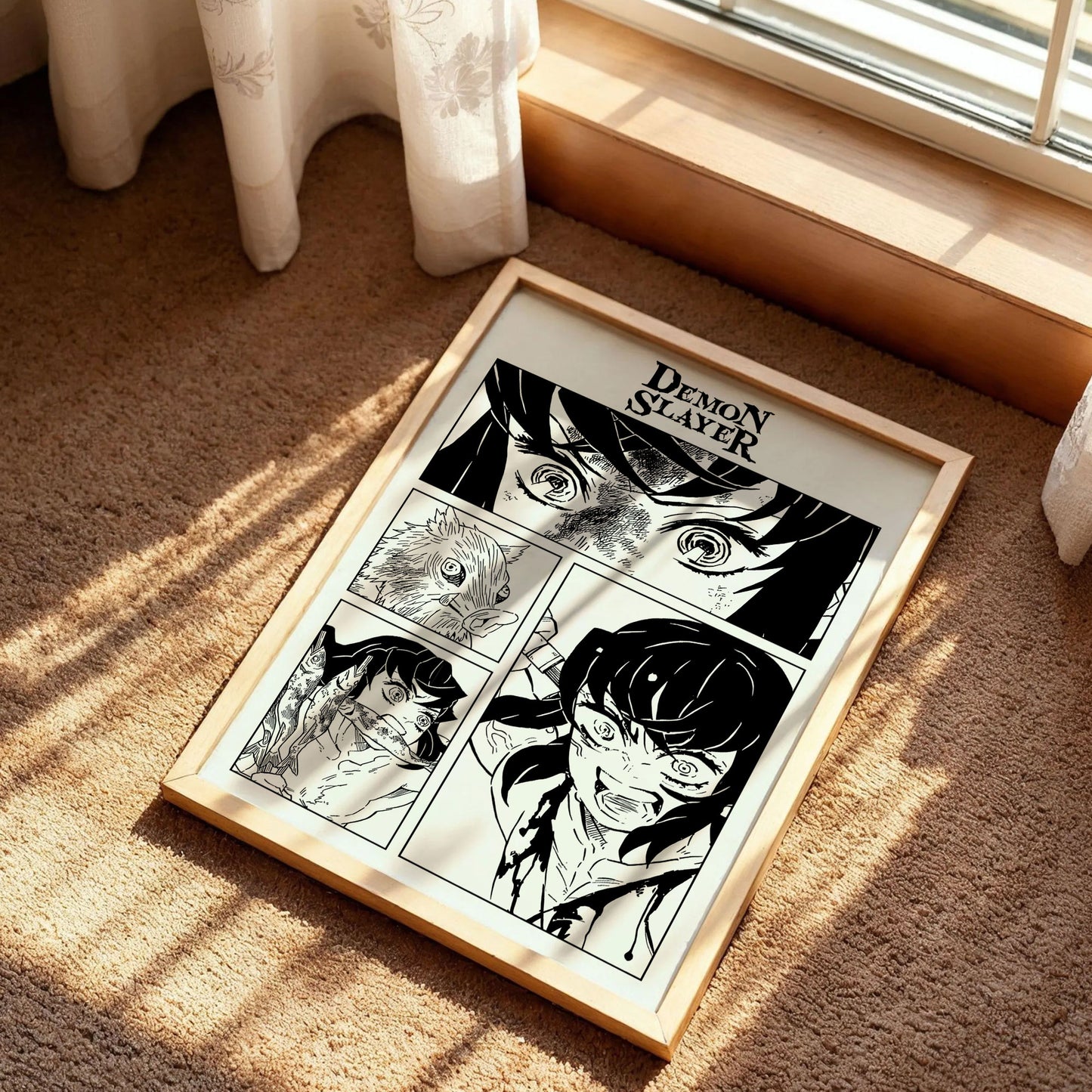 Inosuke Hashibira Kimetsu no Yaiba Poster