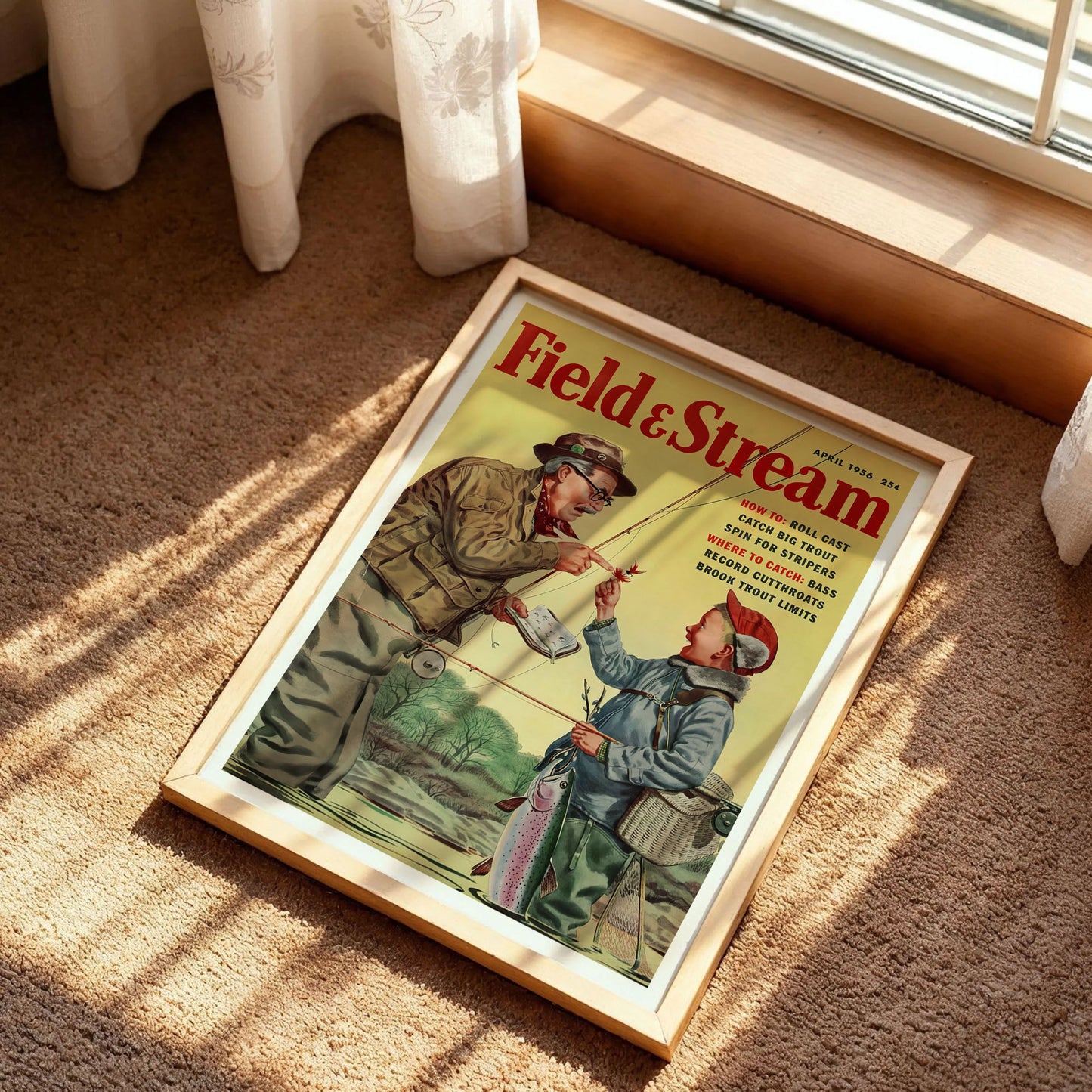 Field & Stream Magazine Art