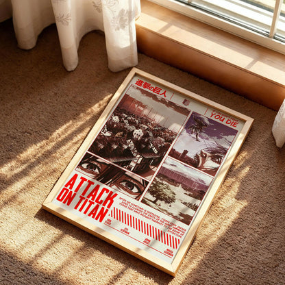 Attack on Titan Anime Art Print
