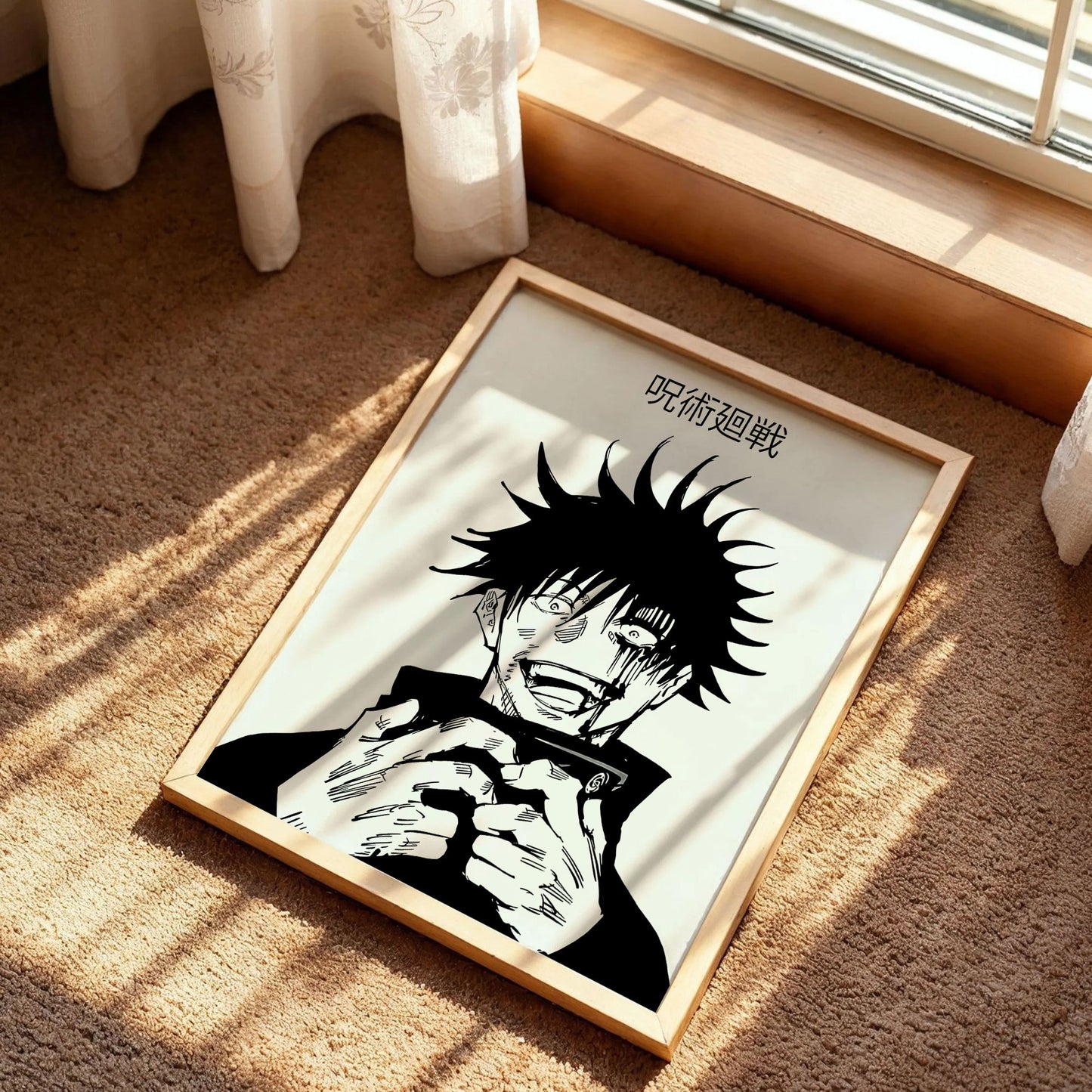 Jujutsu Kaisen Manga Decor Art