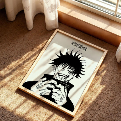 Jujutsu Kaisen Manga Decor Art