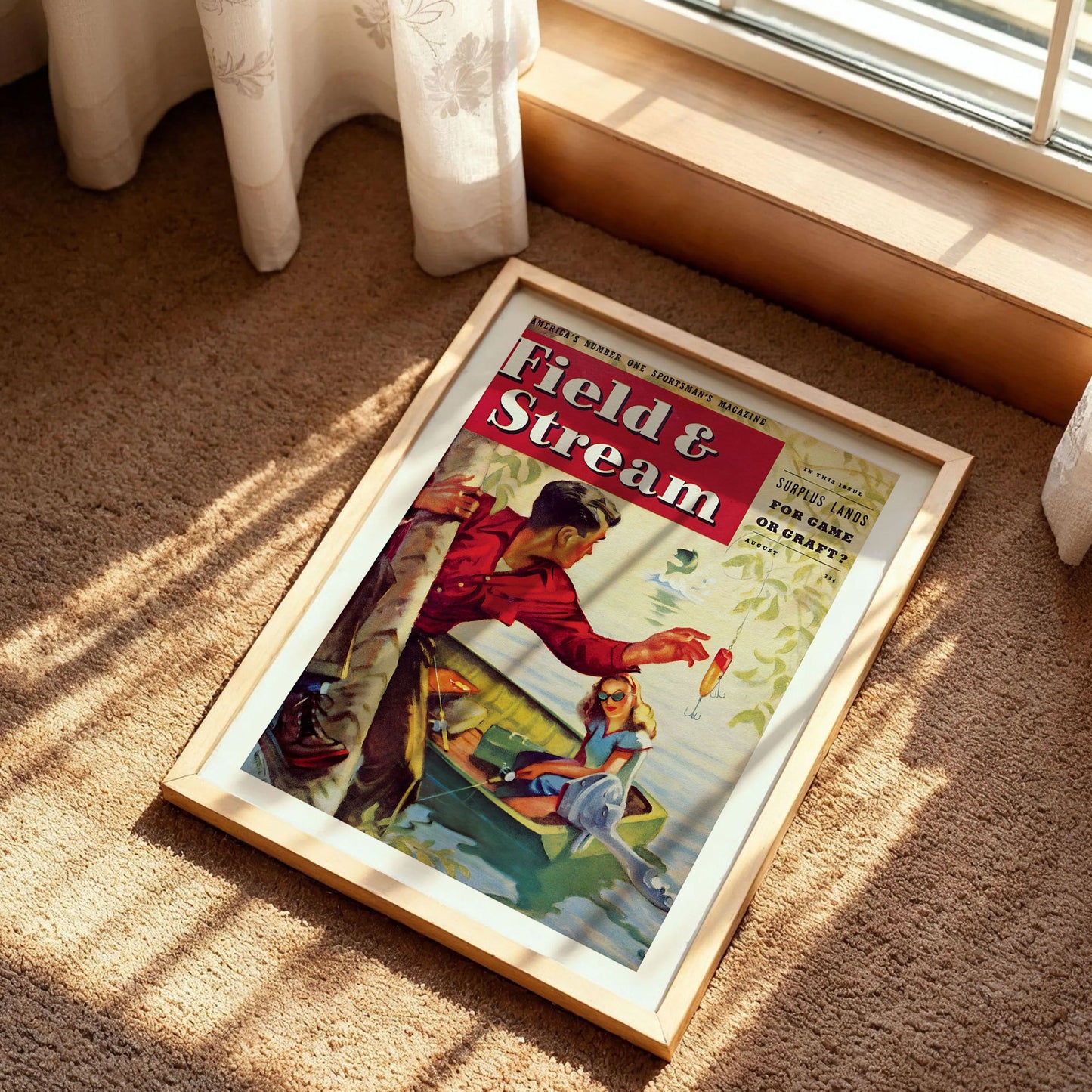 Field & Stream Magazine Art Print