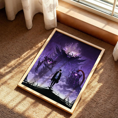 Solo Leveling Manga Print Art