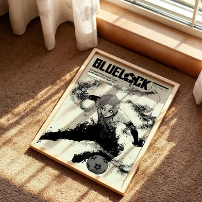 Blue Lock Anime Manga Poster