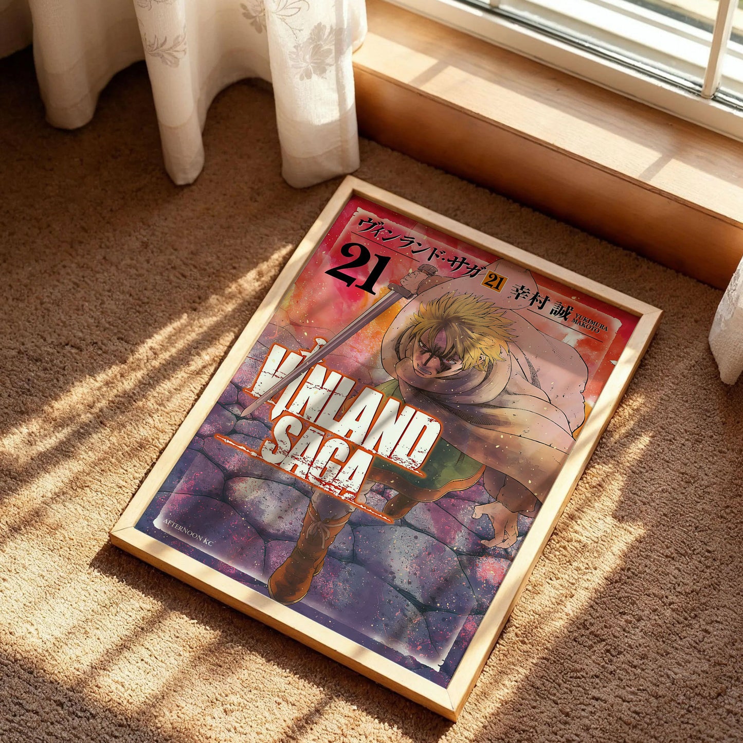 Vintage Vinland Saga Manga Art Print