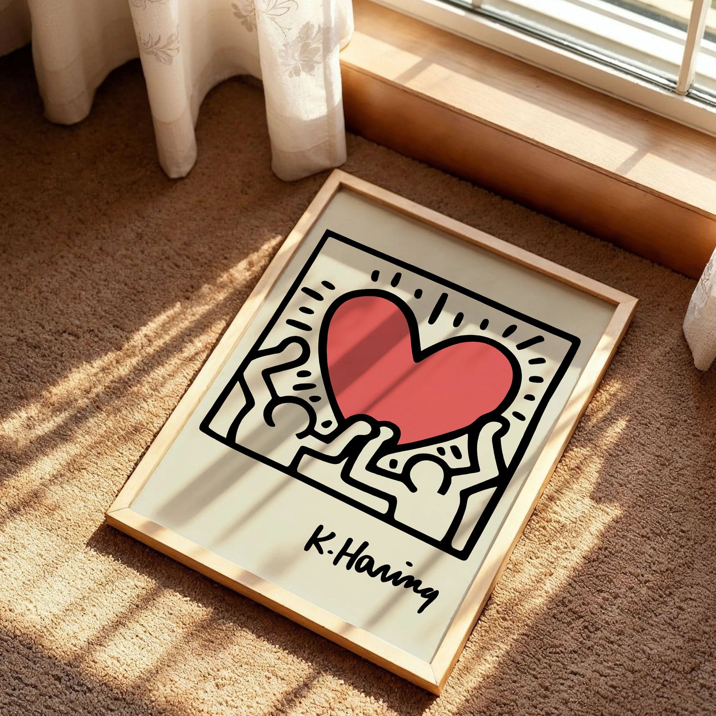 Keith Haring Vintage Pop Art Print