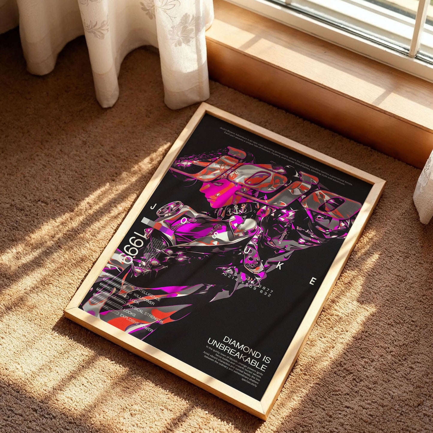 Diamond Is Unbreakable JoJo's Bizarre Adventure Poster