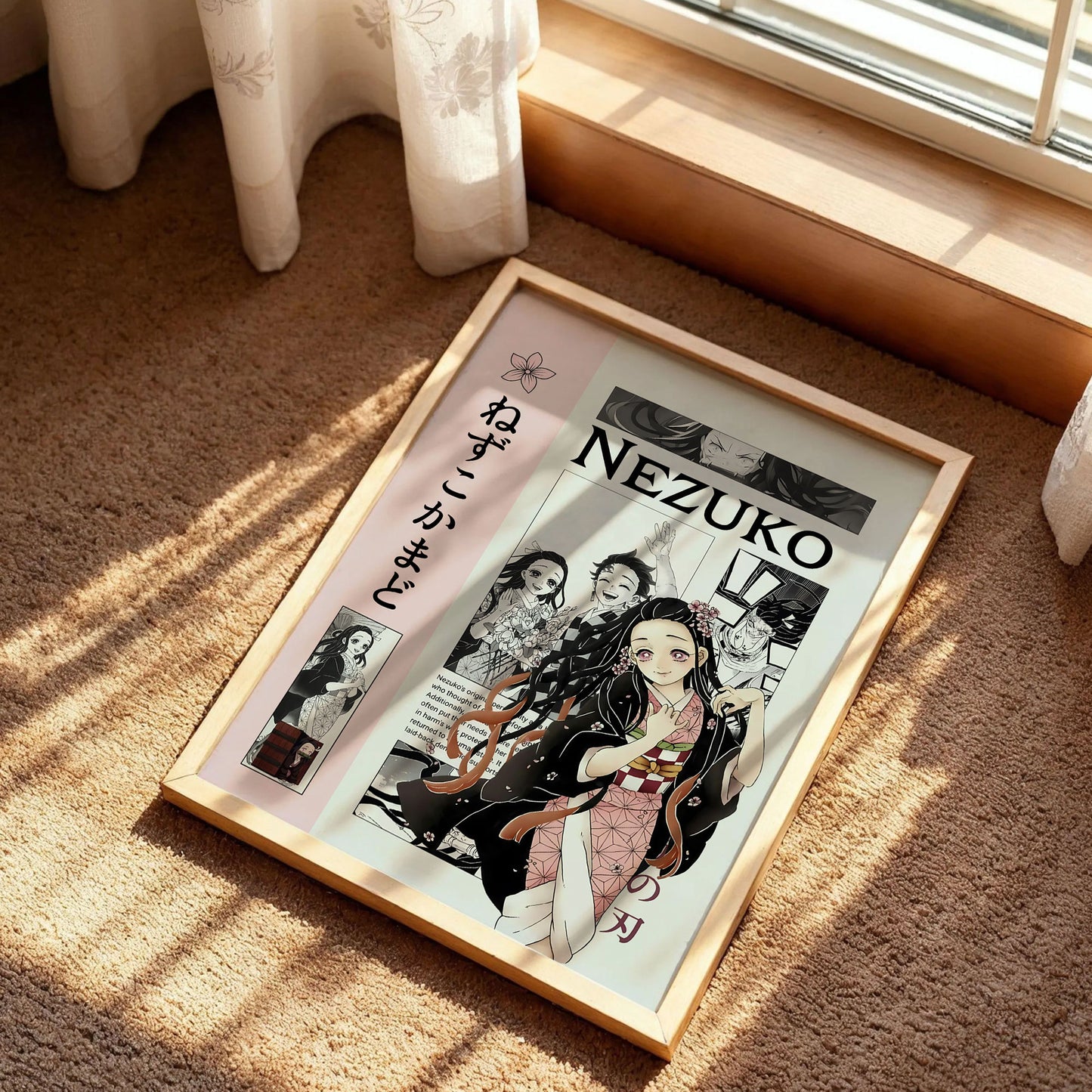 Nezuko Kamado Kimetsu no Yaiba Poster