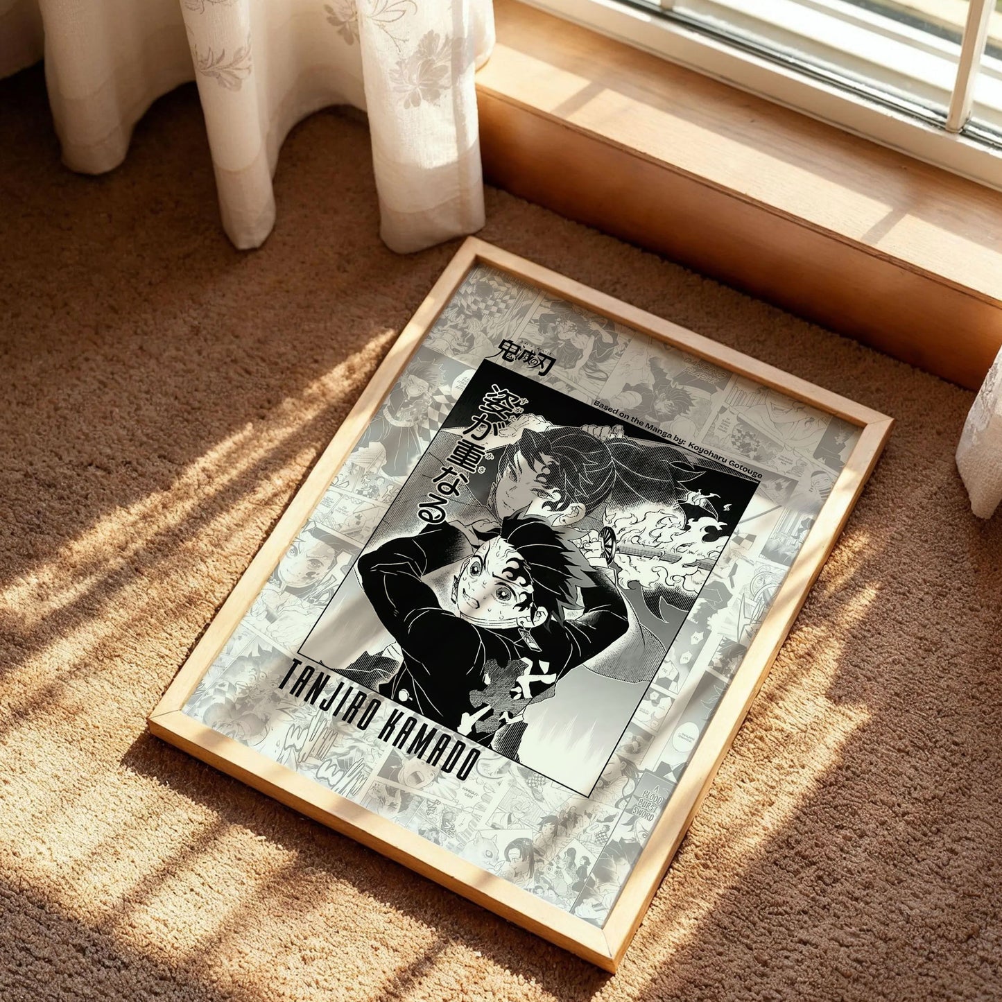 Kimetsu no Yaiba Tanjiro Kamado Wall Art