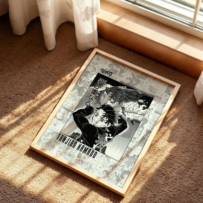 Kimetsu no Yaiba Tanjiro Kamado Wall Art