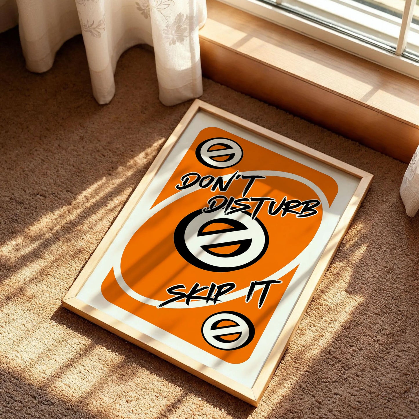 Don't Disturb Skeep It Wall Art