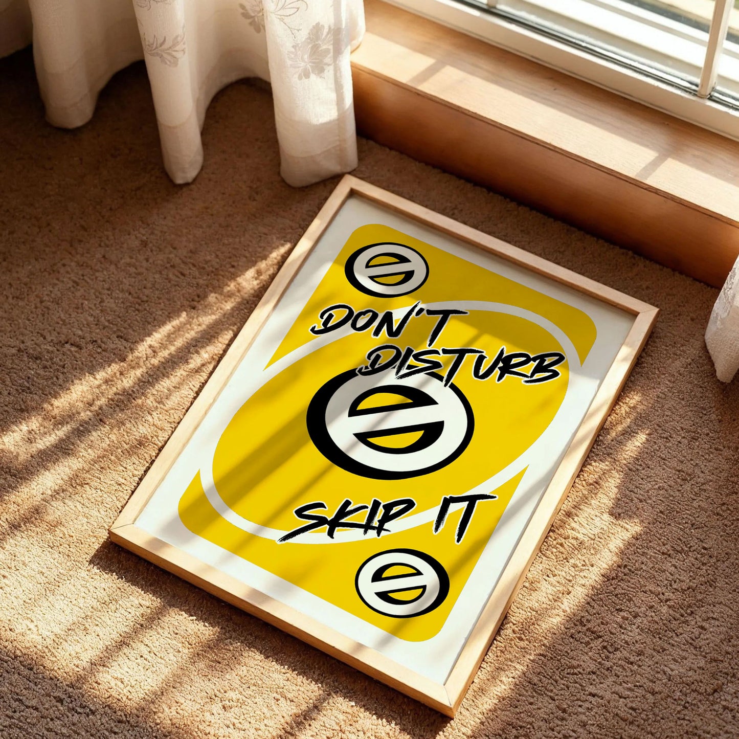 Don't Disturb Skeep It Poster