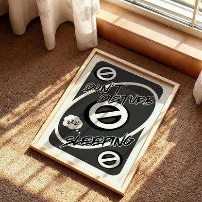 Don't Disturb Sleeping Wall Decor