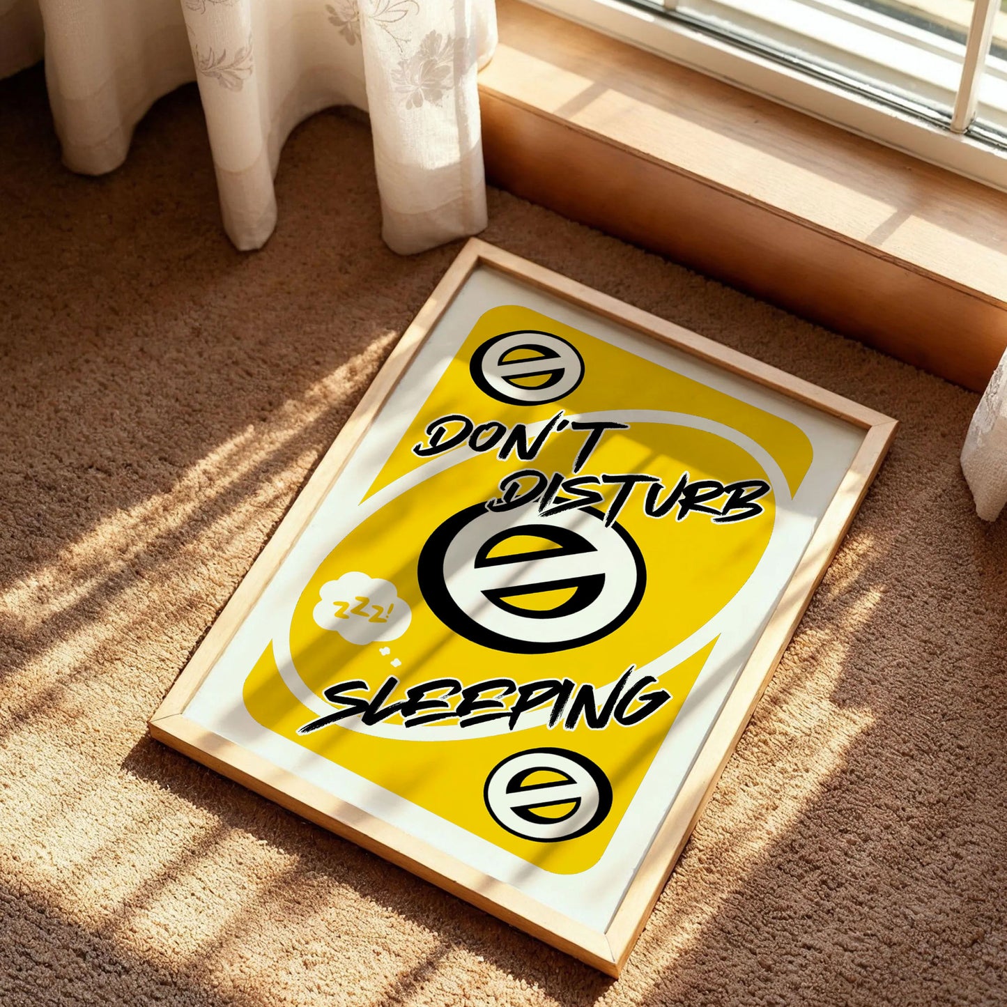 Don't Disturb Sleeping Poster