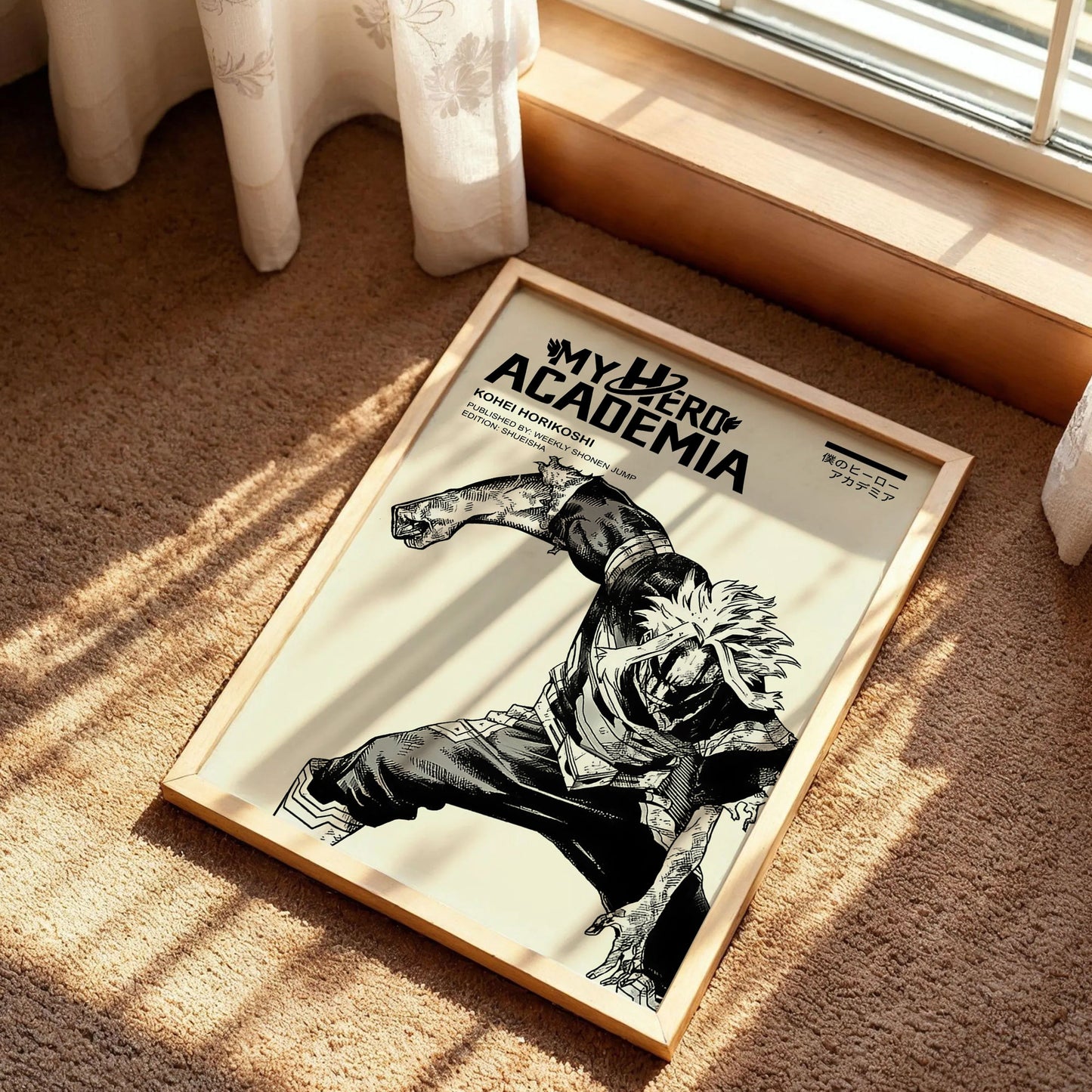 All Might Toshinori Yagi My Hero Academia Poster