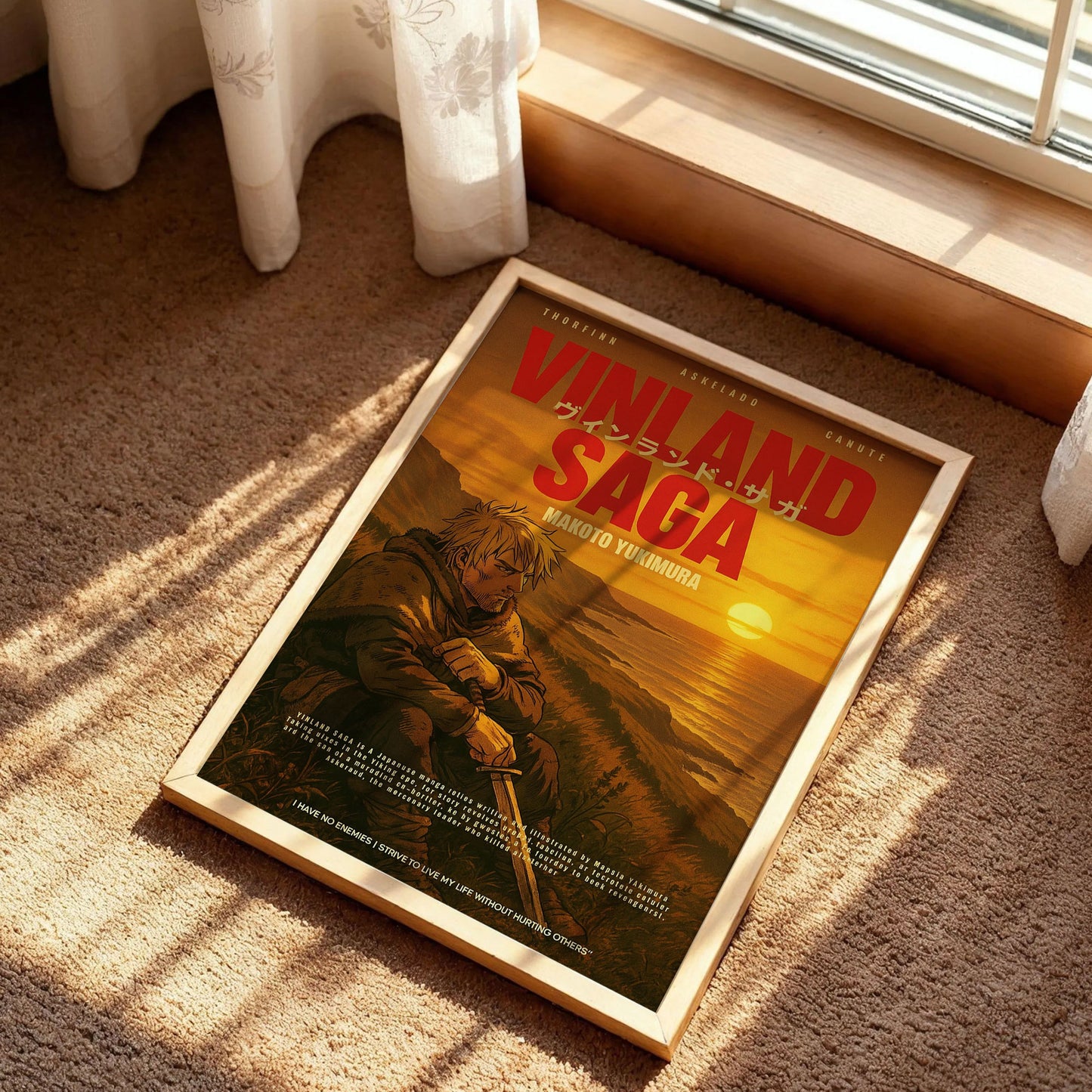 Vinland Saga Peaceful Journey Beyond War Poster