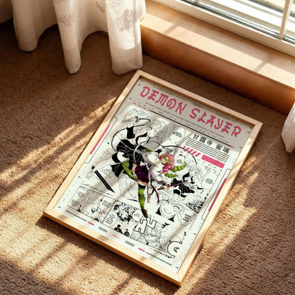 Demon Slayer Mitsuri Kanroji Poster