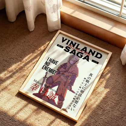 Makoto Yukimura - Vinland Saga Poster