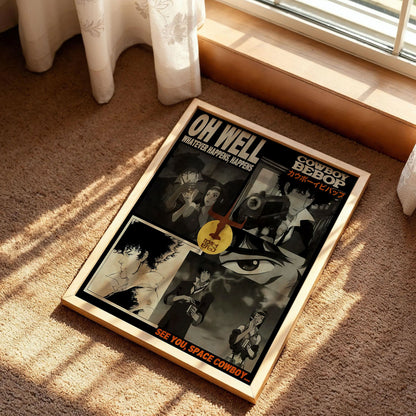 Cowboy Bebop Spike Spiegel and Faye Valentine Print