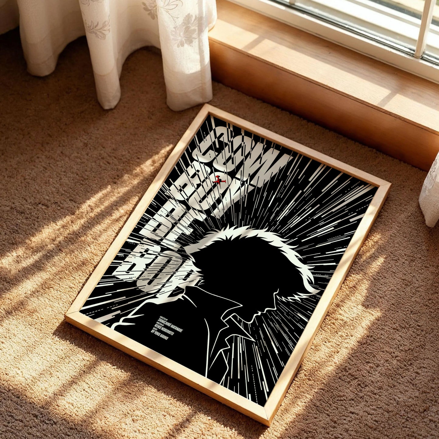 Spike Spiegel Cowboy Bebop Poster