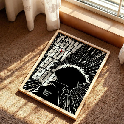 Spike Spiegel Cowboy Bebop Poster