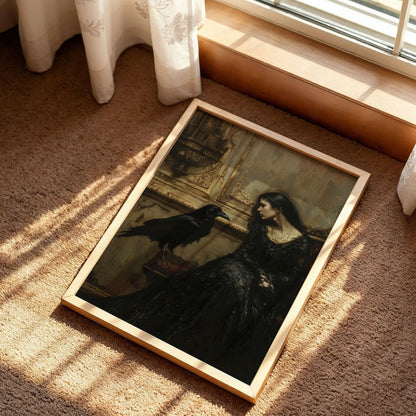 Gothic Princess Artful Raven Art