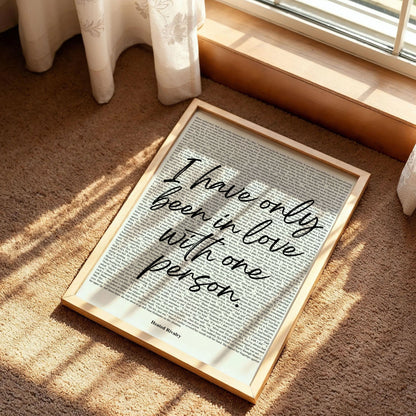 Heated Rivalry Quote Print