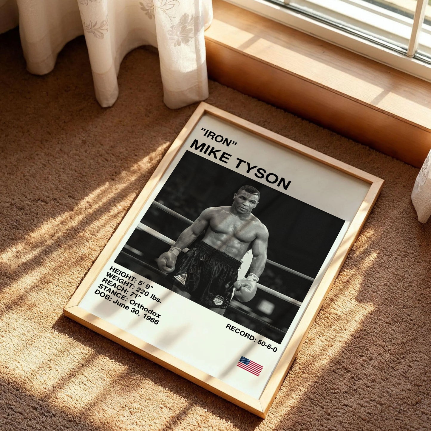 Mike Tyson Boxing Poster